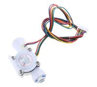 DN10 G3 / 8 Effetto Hall Sensore di Temperatura Liquido Interruttore Acqua Controllo DC5-24V Flussometro Fluidmeter Contatore Sensore per Macchina da Caffè Alta Precisione