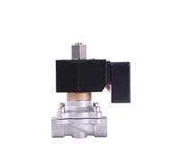 DN10 Normally Open Energy saving Solenoid Valve Water Stainless Steel 3/8" Electric Valve IP65 Fully Coil 12V 24V 220V(220VAC_NORMALLY OPEN)