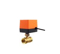 DN15/20/25/32/40/50 AC220V Valvola a sfera elettrica in ottone Tre fili Due Controllo 2-Way Elettrovalvola a solenoide a 3 vie con attuatore (DN25,220V_3WAY)