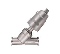 DN15/20/25/32/40/50 Tri Clamp Valvola a membrana sanitaria pneumatica SUS 316 in acciaio inossidabile 1Pcs(DN50, CLAMP)