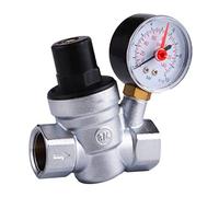 DN15 / 20 pressione dell'acqua valvola di riduzione Regolatore 3/4 ottone Coopper Chrom con manometro Componente tubazioni