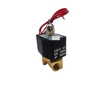 DN15 DN20 DN25 DN08 Elettrovalvola elettrica in ottone per acqua, olio e aria normalmente chiuso IP65 12V, 24V, 220V G1/4 3/8 1/2 3/4 1" (DN8, G_24V_Copper Body)