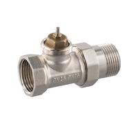 DN15 DN20 DN25 Valvola termostatica ottone regolazione temperatura ambiente effi