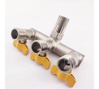 DN15 Valvola dell'acqua in ottone rubinetti della cucina valvola del rubinetto bagno di ingresso lavatrice 1 pz(7)