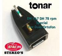 DN167-DN Tonar / DUAL Ortofon Stilo 78 Diamante 78 Giri / Om OMP Tm LM5 Ulm 65