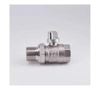 DN20 3/4" Female to Male Brass Ball Valve With Handle Temperature 0-120C Pressure 16 Bar