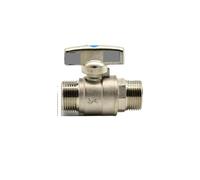 DN20 G 3/4" Male Brass Ball Valve Water Gas Oil Port Size 15mm With Handle