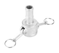 DN20 G3/4 Accoppiamento Camlock 1pc Acciaio inossidabile 316 Tipo C Accoppiamento adattatore Camlock Estremità femmina x Maschio Barb