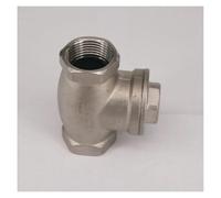 DN25 1" BSP Female Thread 304 Stainless Steel Swing Check Valve Non-return One way Valve 229 PSI