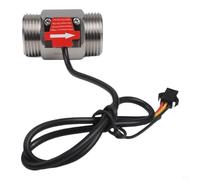 DN25 Flussometro effetto Hall G1 Thread Water Flow Switch 2-50L/min Gamma DC 3.5-24V Fluid Meter con Girante Inox per Caldaia