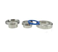 DN25 Screwed Pipe Connection DIN11851 Welding Union Coulping SS304 Complete Set YZWRWRMKTB