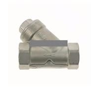 DN32 1-1/4" BSP Female Thread 304 Stainless Steel Inline Y Filter Strainer 229 PSI