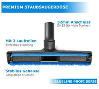 DN32 Staubsauger-Düse Adattatore Pavimento Duro Parquet per Es. per Kärcher