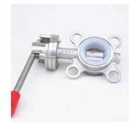 DN40 1.5" SS304 Stainless Steel Wafer Type Valve Brew beer Dairy Product