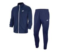 DN4369-410 Nike tuta abbigliamento sportivo felpa + pantaloni da jogging blu ...