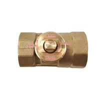 DN50 Brass Valve body 2" with BSP thread PN16 Brass Valve for Motorized Actuator bore size 37mm