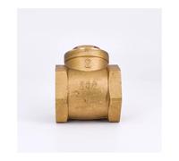 DN50 G2" BSPP Female Thread Brass Swing Check Valve One Way Thickneess 4mm Length 79mm