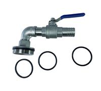 Dn50 Rubinetto per tamburo Valvola a sfera Adattatore per fusto dell'olio