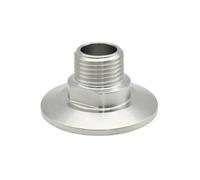 DN8 DN10 DN15 DN20 DN25 Morsetto in acciaio inossidabile 25,4 50,5 64 mm Raccordi for tubi con collare filettato(External thread,DN15 FERRULE 50.5MM_1 PCS)