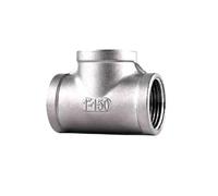 DN8/DN15/DN40 male+male+Female Threaded 3 Way Tee T Pipe Fitting 1/4" 1/2" 3/4" 1" 1-1/4" 1-1/2" Threaded 304 Stainless Steel(F x F x F,1-1/2") Plumbing Fittings