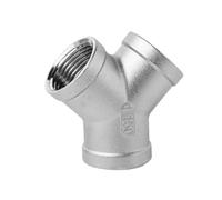(DN8-DN50) Raccordi filettati M+M+F a T/R/Y in acciaio inox filettato(Gold,OTHER_2")