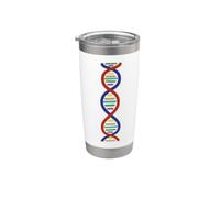 DNA a doppia elica dell'acido desossiribonucleico molecolare Bicchiere termico in acciaio inox doppia parete