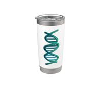 DNA a doppia elica dell'acido desossiribonucleico molecolare Bicchiere termico in acciaio inox doppia parete