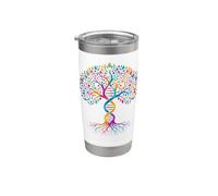 DNA Albero genealogico Genealogia Antenati Documenti genealogici Bicchiere termico in acciaio inox doppia parete