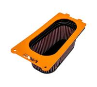 DNA Copertura dell'aria Stage 2 e filtro combinato ad Alte Prestazioni Compatibile per Husqvarna Enduro 701 (16-24) con Flusso d'Aria Incrementato del 50.98% PN: R-KT6SM16-S2-COMBO