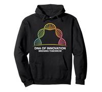 Dna dell'innovazione Rainbow Helix Design Felpa con Cappuccio