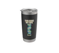 DNA Double Helix 1953 Il codice della vita Bicchiere termico in acciaio inox doppia parete
