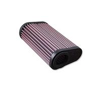 DNA Filtro Aria ad Alte Prestazioni Compatibile per Honda Hornet 600 (07-13) con Efficienza di Filtraggio del 98-99% PN: R-H6N07-01