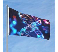 Dna Genetic Helix Bandiera 2x3 Ft Double Sided No Fade Welcome Garden Flag Yard Flag Con Ottone Outdoor Banner Decor Per Cortile Portico Prato Decor