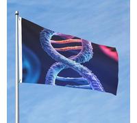 Dna Genetic Helix Bandiera 2x3 Ft Double Sided No Fade Welcome Garden Flag Yard Flag Con Ottone Outdoor Banner Decor Per Cortile Portico Prato Decor