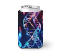 DNA Genetic Helix - Manicotto per bevande fredde, resistente, riutilizzabile, isolato, compatibile con la maggior parte dei tipi di tazze