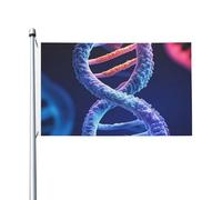 Dna Genetic Helix Welcome Garden Flag 90x150 Cm No Fade Double Sided Casa Yard Bandiere Outdoor Banner Decor Per Cortile Portico Prato