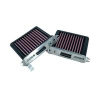 DNA High Performance Filters Filtro aria compatibile con Triumph Bonneville Bobber 1200 (17-25) con 34.74% Aumento del flusso d'aria e 98-99% Efficienza di filtrazione PN: P-TR12CR21-01