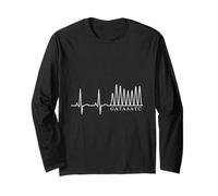 Dna Sequenziamento Nucleotidiche Elettroferogramma ECG Maglia a Manica