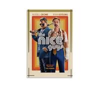 DNANNWOGF Poster da parete su tela, motivo: The Nice Guys, per soggiorno, camera da letto, camera da letto, ufficio, camera da letto, camera da letto, decorazione per camera da letto familiare, 60 x