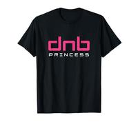 DnB Princess, Love DnB, Ventilatore di batteria e basso, Rave Music Maglietta