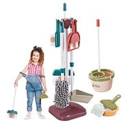 DNCG Giocattolo di pulizia per bambini piccoli, strumenti di pulizia del bambino, gioco di simulazione di pulizia della casa, gioco di giocattoli per bambini per la formazione educativa, casa, ascolto