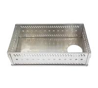 DNCG Supporto per pietra sauna, Acciaio inossidabile Stufa a legna da ardere Sauna Rock Stand, Griglia per cestino a carbone, per stufe antiruggine, Cestello per stufa esterna portatile