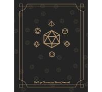DnD 5e Character Sheet Journal: Updated 2024 Rules Color Character Notebook for Dungeons and Dragons organizing characters, spells, and notes-8 x 10 inch