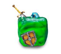 DND Dice Jail Gelatinoso Cube, Dice Prigione Prigione, Time Out Gelatinoso Cube, Punire I Tuoi Dadi Poliedrici, D & D, Dungeon Master, Dungeons and Dragons.