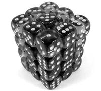 DND Dice Set-Chessex D&D Dice-12mm Translucent Smoke and White Plastic Polyhedra