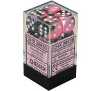 DND Dice Set-Chessex D&D Dice-16mm Gemini Black, Pink, and White Plastic Polyhed