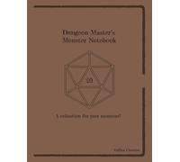 DnD Dungeon Master's Monster Notebook: | 8,5x11 in / 21,59x27,94 cm | Ideal to write down your own monsters | 49 Blank Sheets + 1 Sample Sheet |