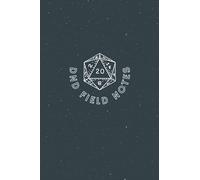 DND Field Notes Journal: DND Field Notes Journal in Midnight Blue and Cream