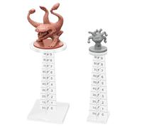 DND Flying Miniatures Combat Riser (set da 2) in acrilico tagliato al laser da 0 a 3047 m perfetto per dungeons and drons, Warhammer, D&D e giochi di ruolo da tavolo