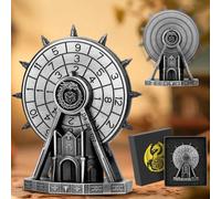DND Ruota panoramica Dice Spinner, con D20 e Dragon incisioni, giochi di dadi unici e set iniziale, elegante display con confezione regalo, ottimo regalo DND per ragazzi, Natale, Halloween, fan di